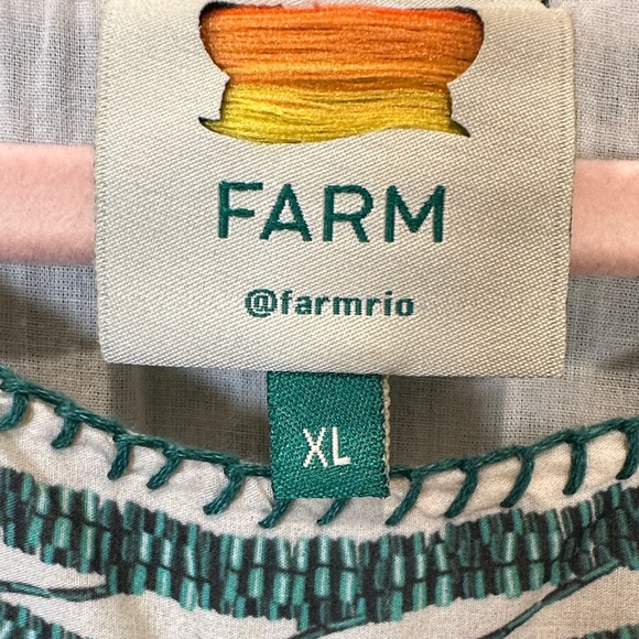 FARM Rio Multicolor Floral Beaded Front Dress - Picture 2 of 16